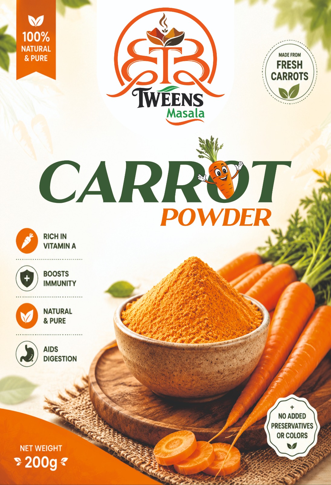 carrot1 Carrot Powder - Image 1